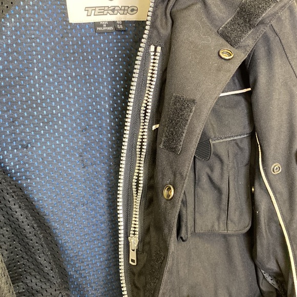 TEKNIC Motorcycle Jacket Size 48 58 - Picture 8 of 14